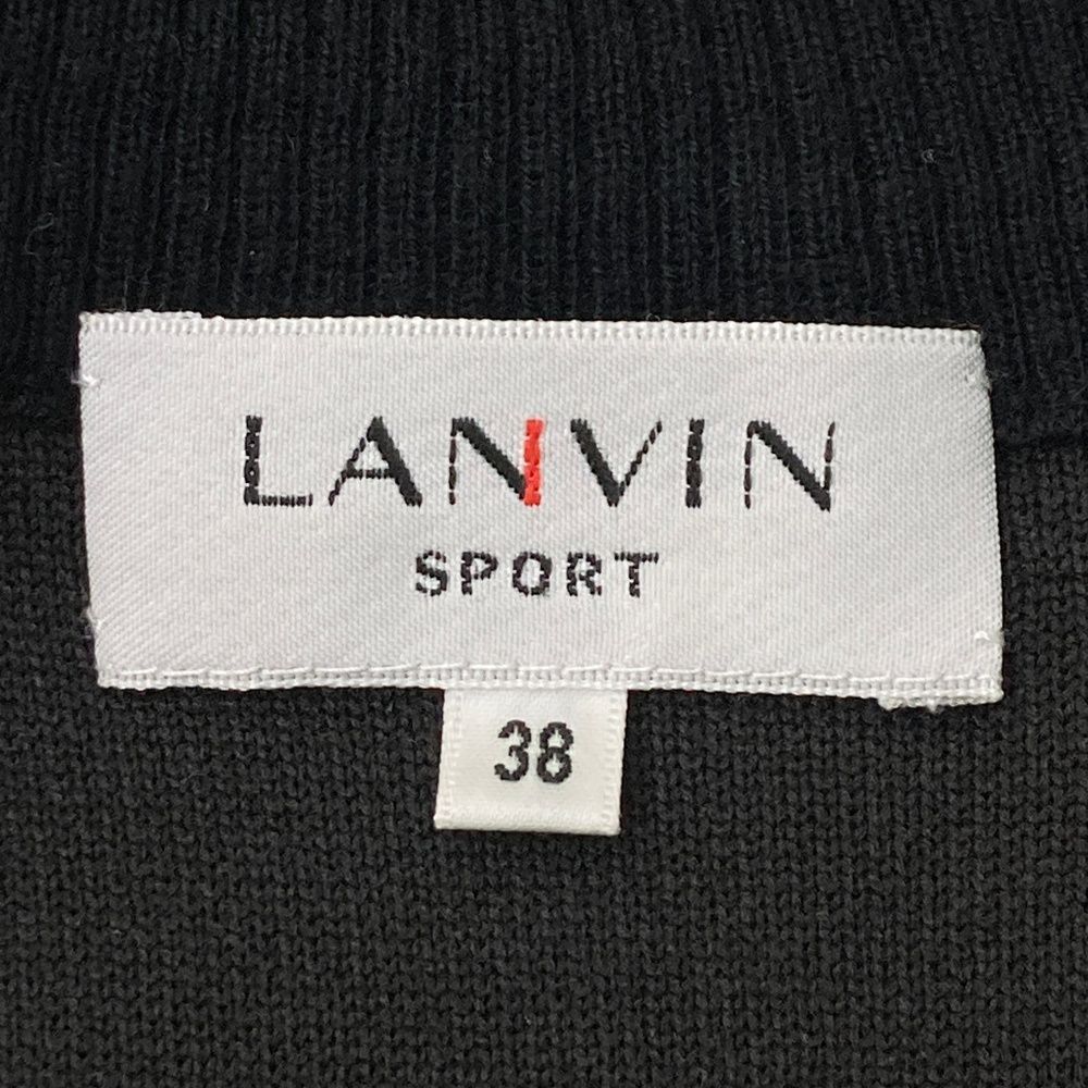 サイズ：38 LANVIN SPORT ランバン スポール 中綿切替 半袖 ニット