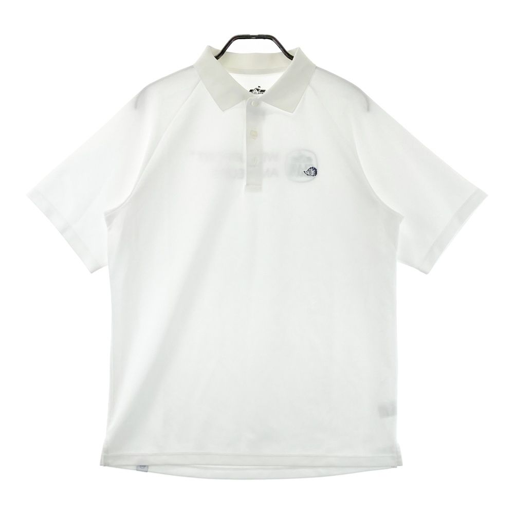 貴重サイズ】【XXL】 Malbon Clubhaus ポロシャツ ホワイト 貴重サイズ