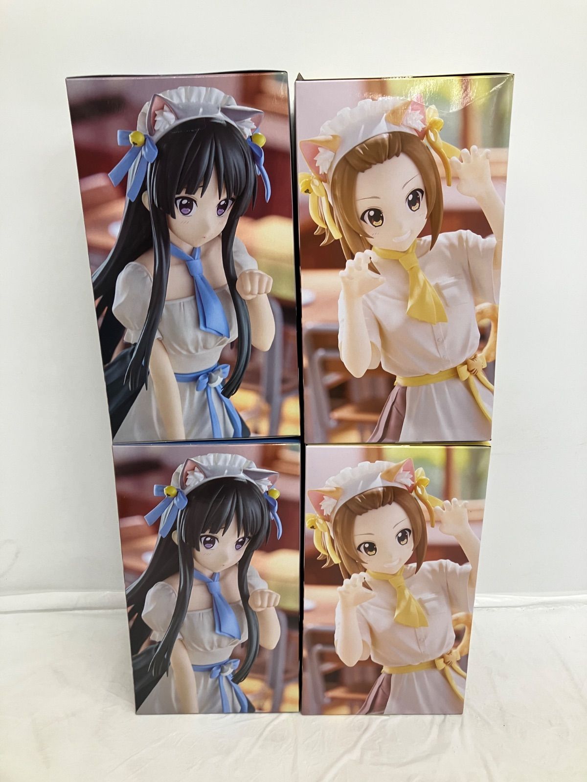 未開封 K-ON けいおん Trio Try iT 秋山 澪 田井中律 フィギュア 4個