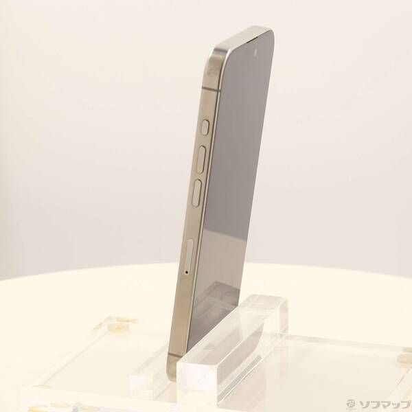 〔中古品〕 iPhone15 Pro 256GB ナチュラルチタニウム MTUF3J／A SIMフリー【344】