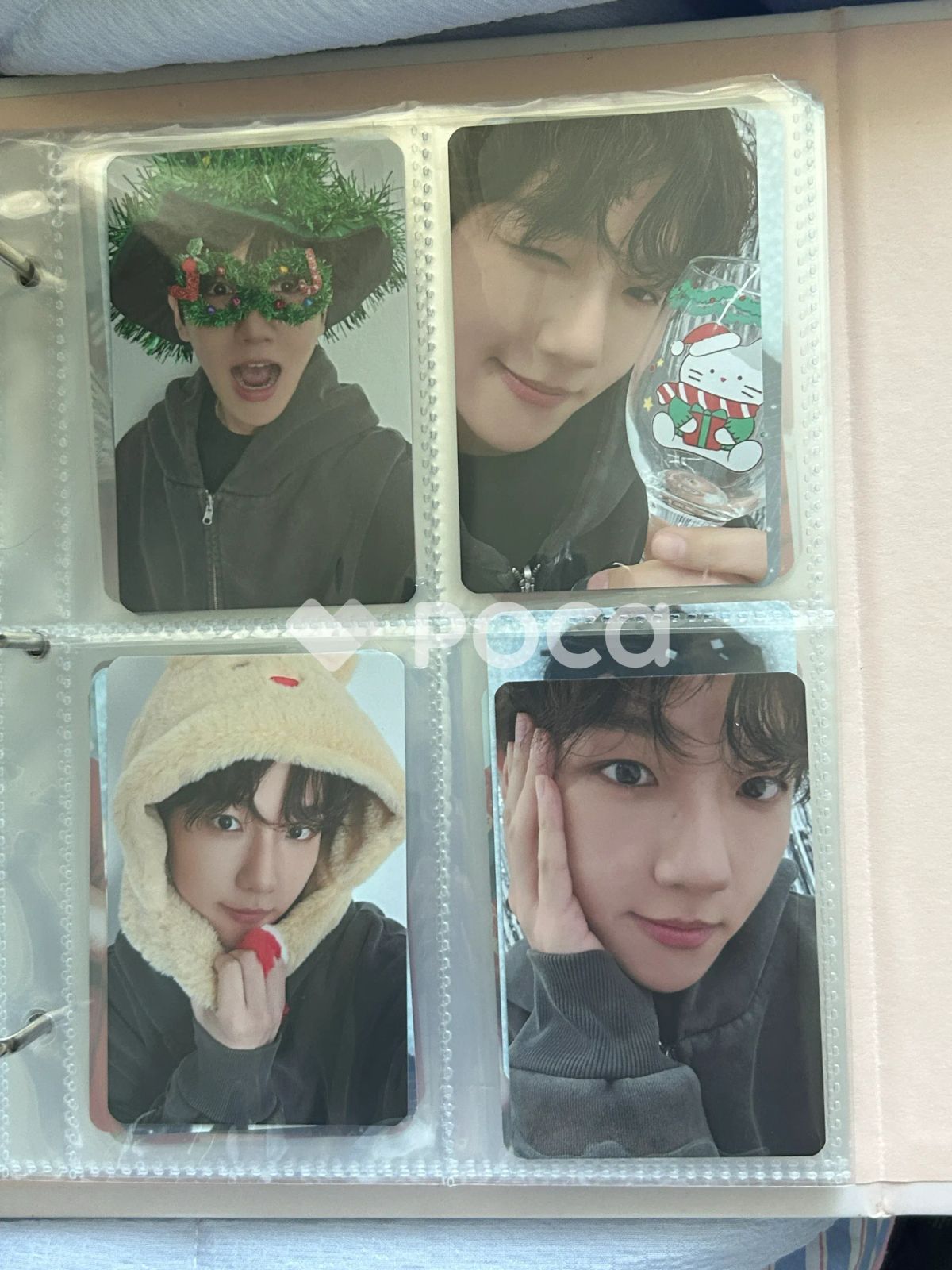 ベッキョン フーディー クリスマスペンミ 手編みのクリスマスペンギンが当たりますよ🐧