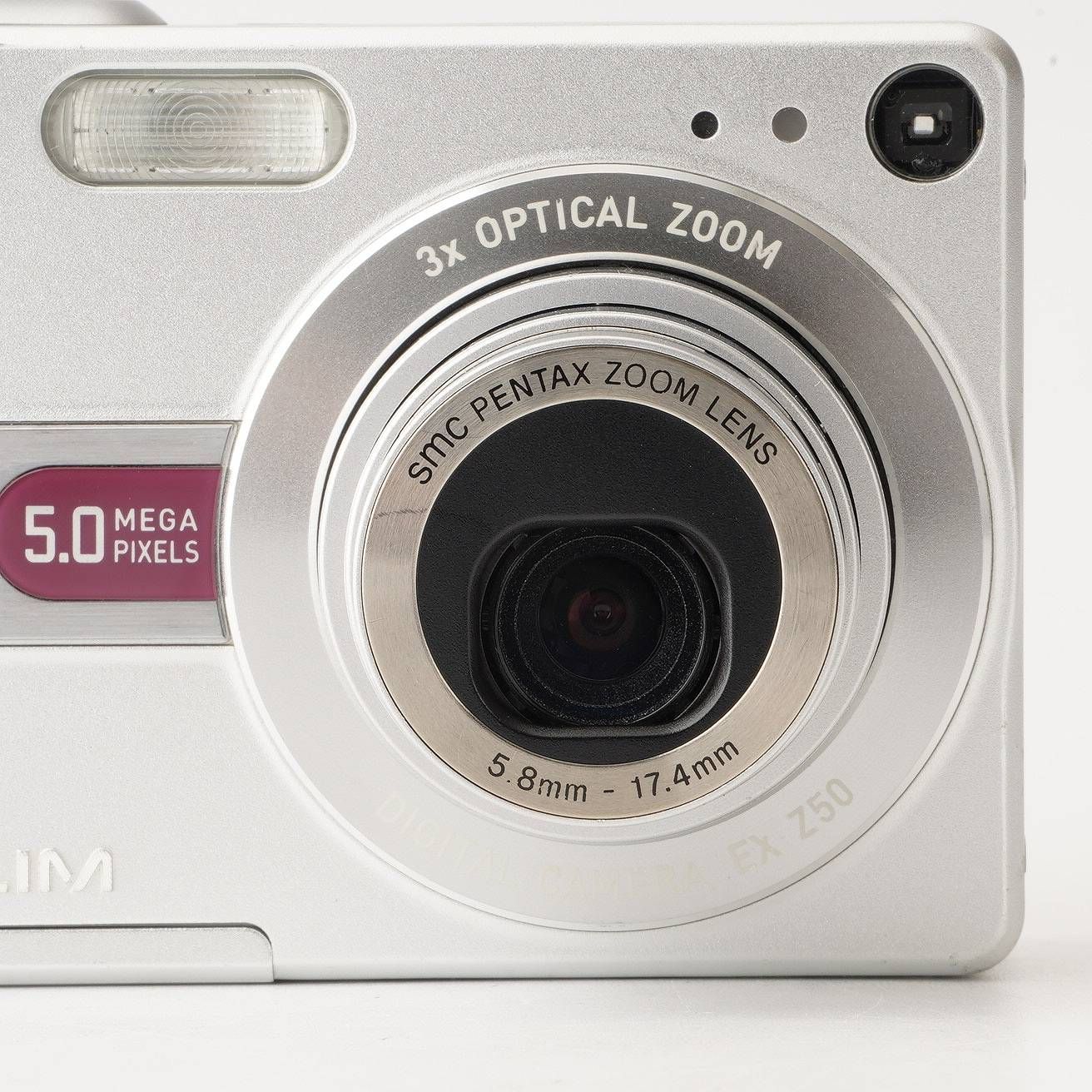 カメラ カシオ Casio EXILIM EX-Z50 シルバー 3X 光学ズーム