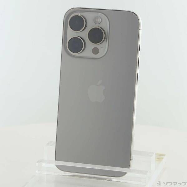 最新作，大人気 〔中古品〕 iPhone15 Pro 256GB ナチュラルチタニウム MTUF3J／A SIMフリー【295】 スマートフォン本体