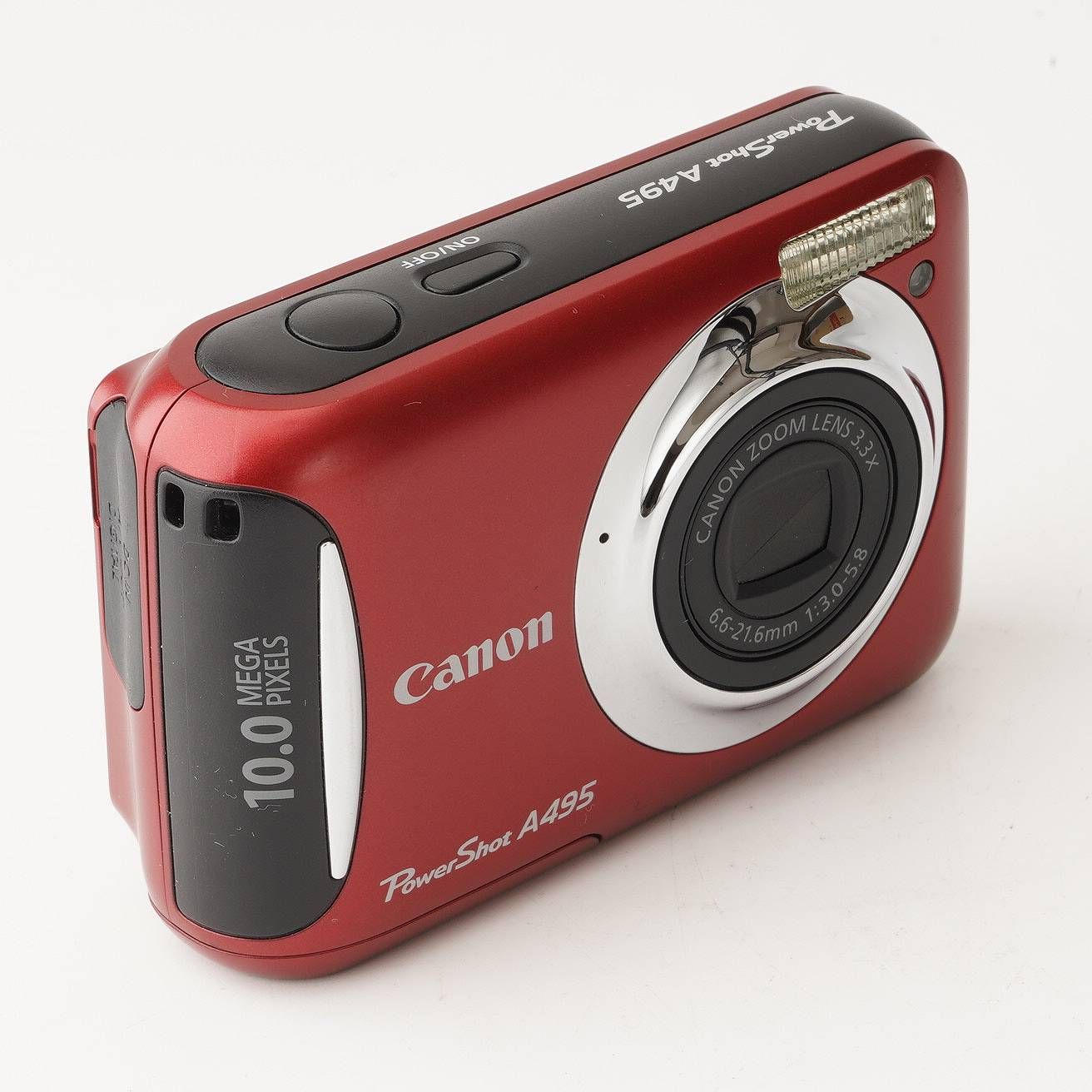 キヤノン Canon PowerShot A495 レッド - メルカリ