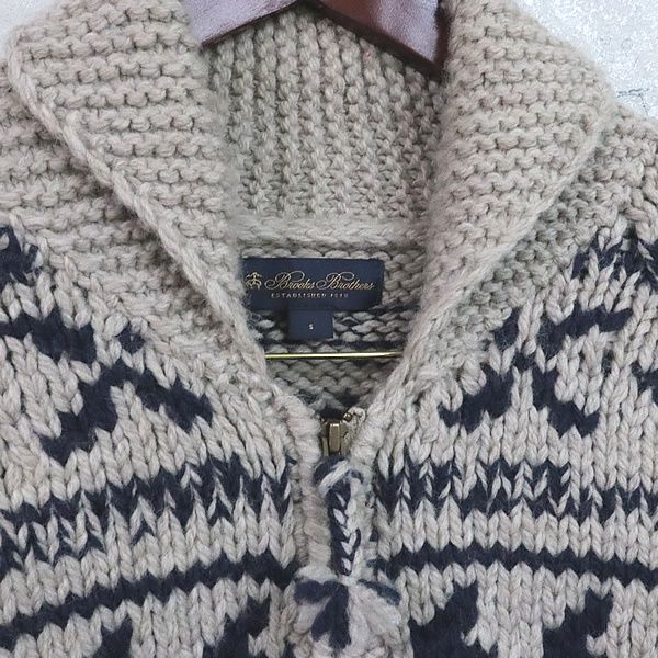 広尾店】ブルックスブラザーズ Brooks Brothers カウチンニット