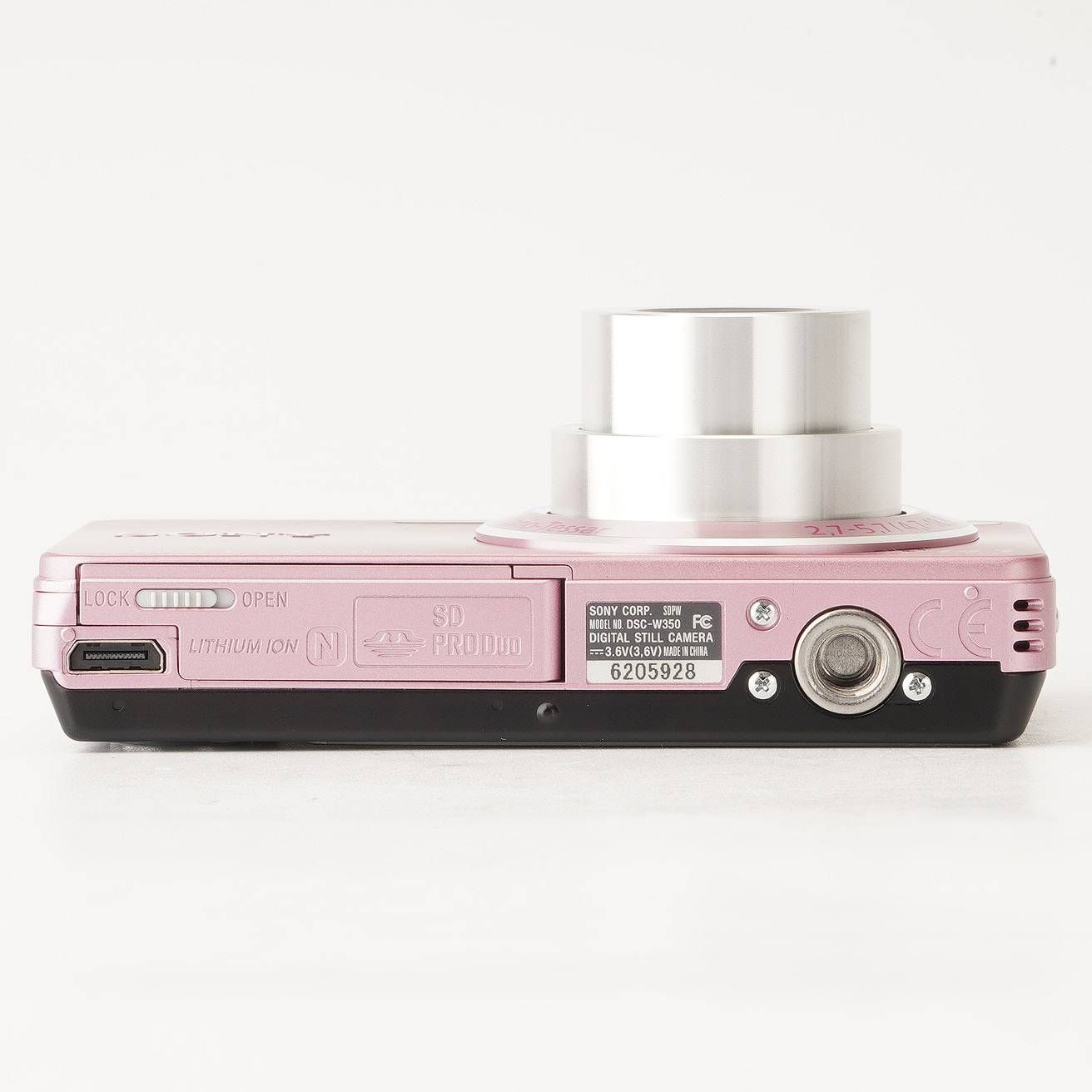 ソニー Sony Cyber-shot DSC-W350 ピンク コンパクトデジタルカメラ