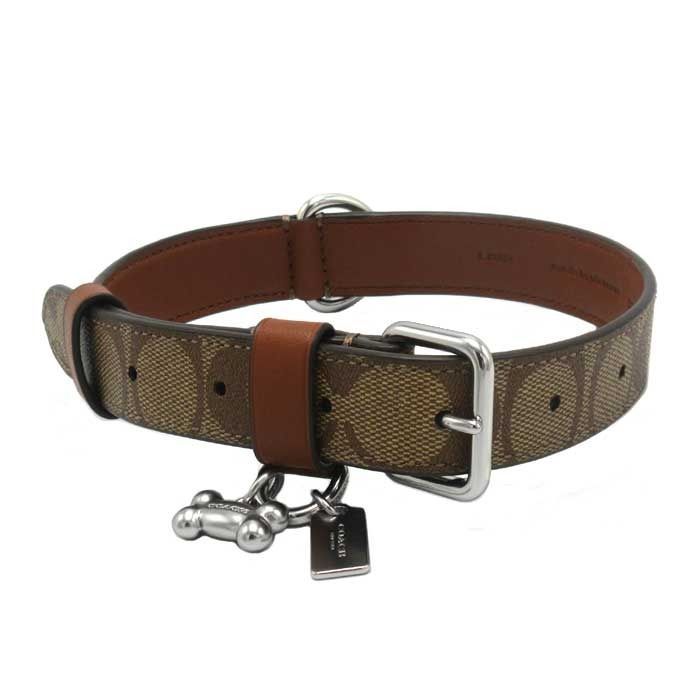 コーチ CH 154 ●ギフトBOX付● ペット 犬用 首輪 COACH シグネチャー ラージ カラー アウトレット