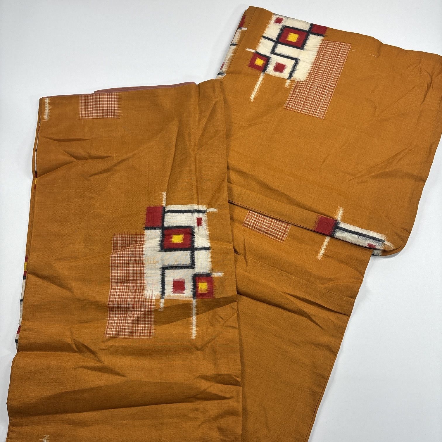 銘仙 4枚 正絹 着物まとめ売り 同梱購入歓迎 リメイク用 着付け練習用