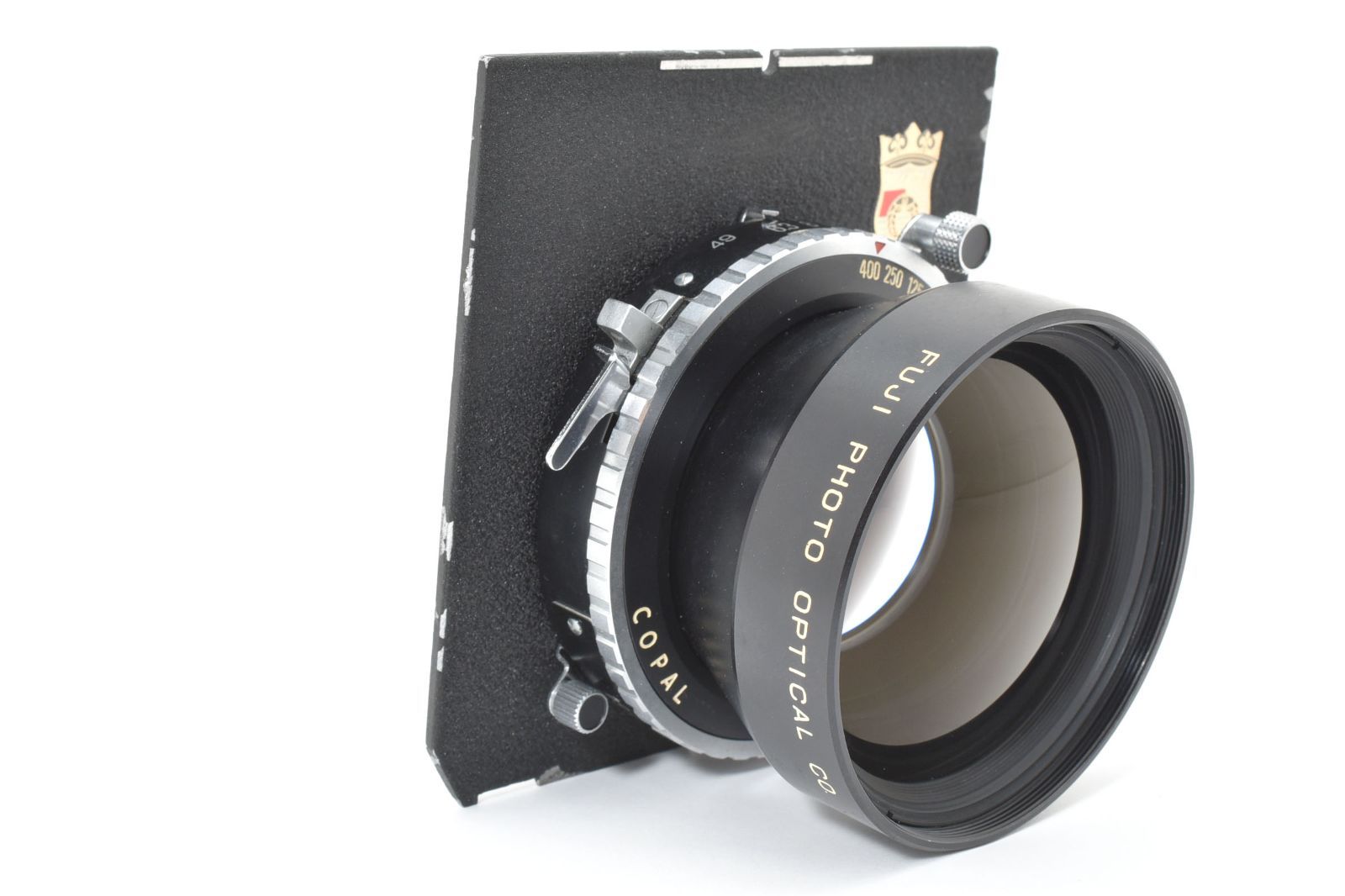 動作品 Fujifilm Fujinon W 250mm f/6.3 大判レンズ Copal 0