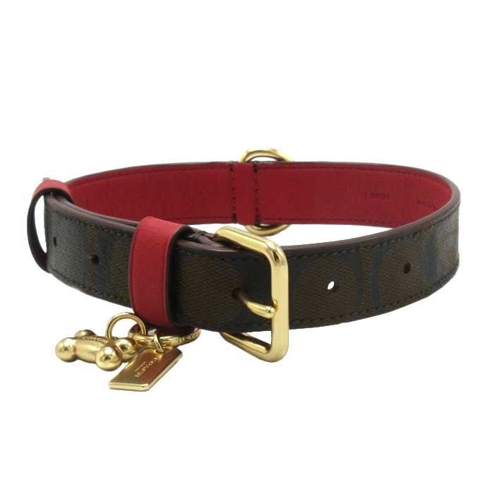 コーチ 犬用 首輪 シグネチャー ペットカラー 新品 CH154 ギフトBOX