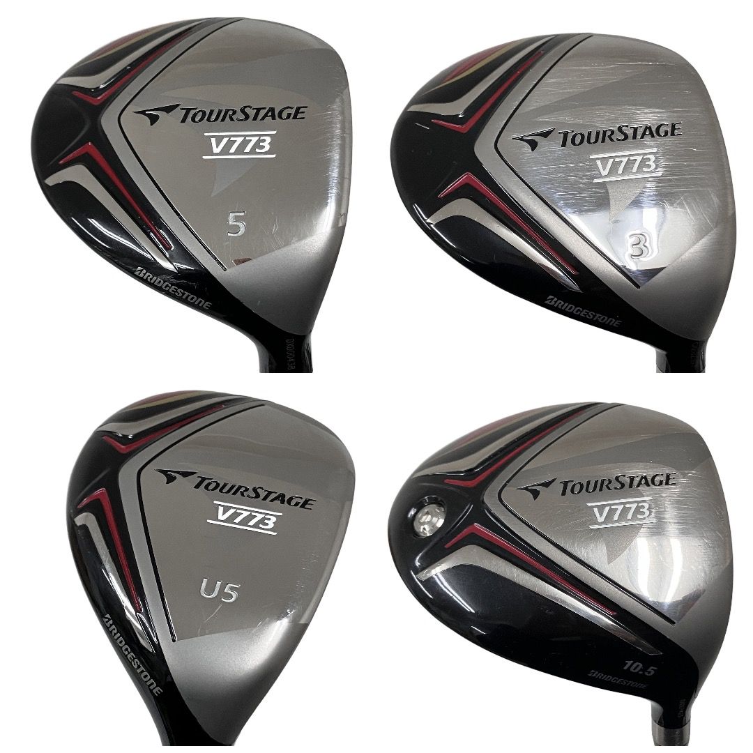 【豪華12本】TOURSTAGE ツアーステージ　V773 メンズゴルフセット ツアーステージ V773 ゴルフクラブセット メンズ SR 12本 右 大人気