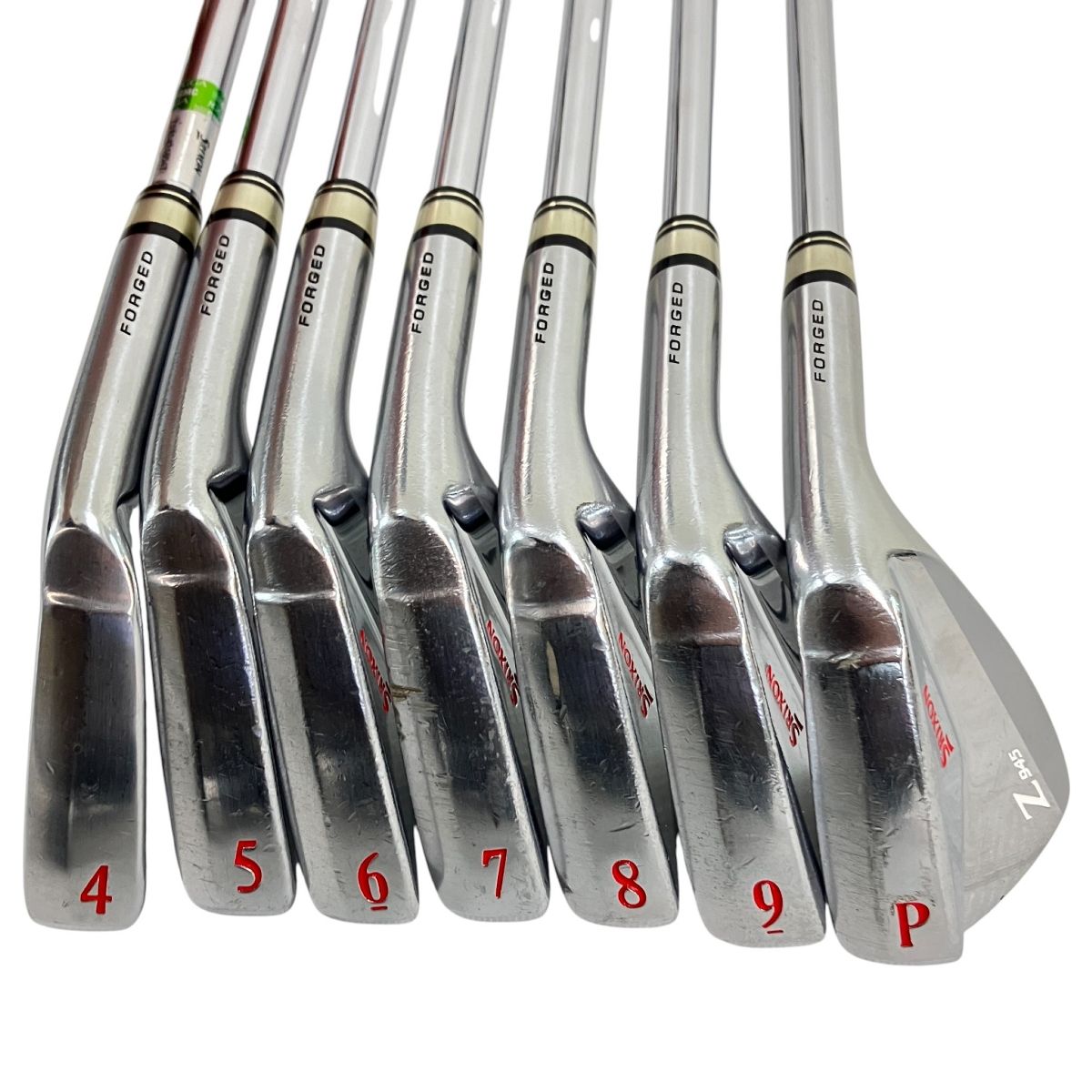 SRIXON Z945 FORGED 4 5 6 7 8 9 P アイアン 7本セット DYNAMIC GOLD