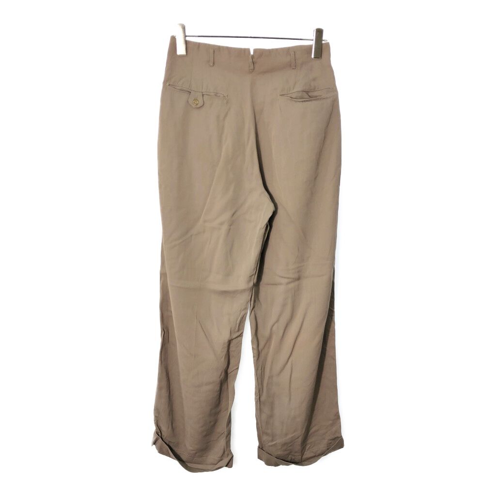 50年代 2タック レーヨン ギャバスラックスパンツ ヴィンテージ