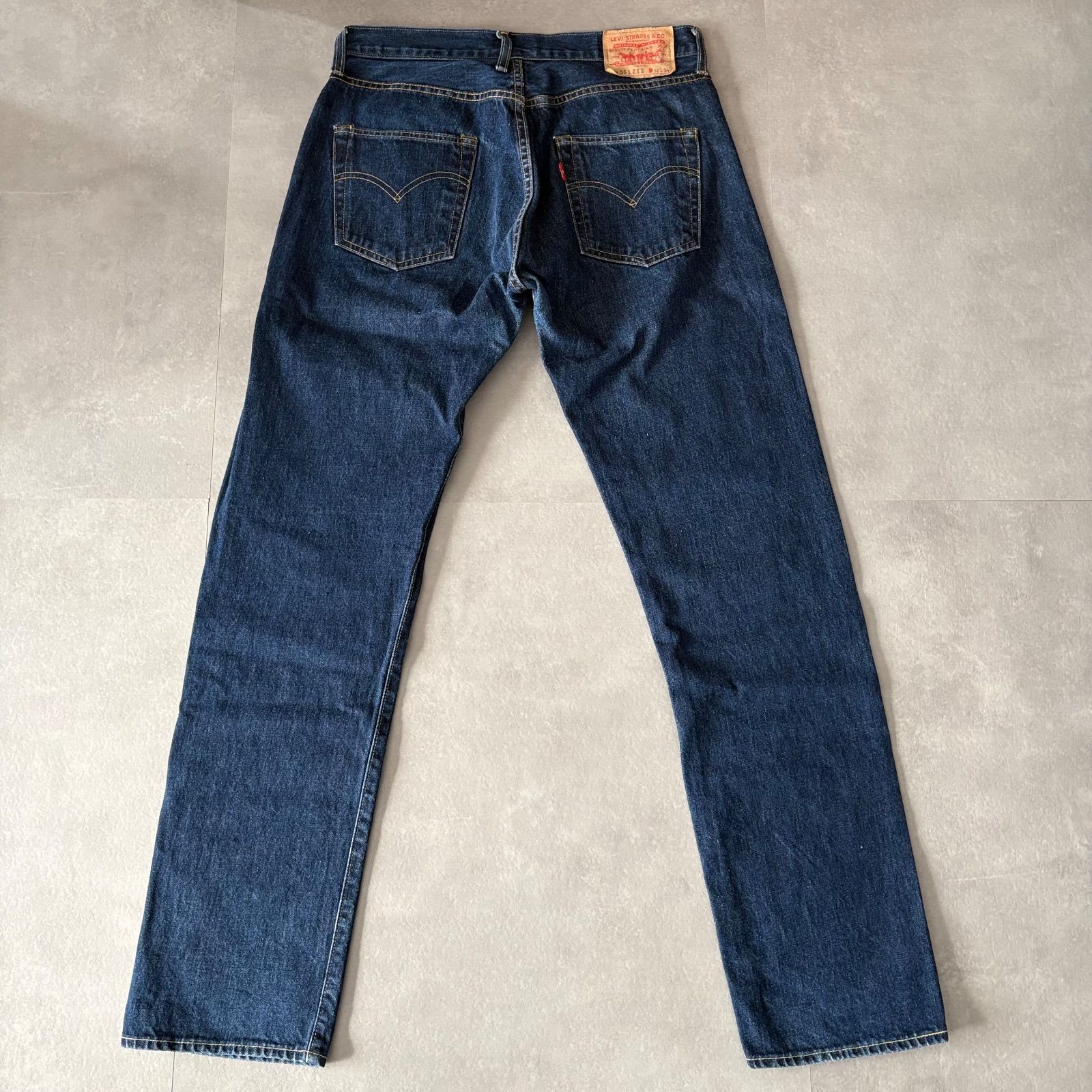 リーバイス 551ZXX 米国製 W31 赤耳　セルビッチ 入手困難✨】 リーバイス 551ZXX 米国製 W31 赤耳 セルビッチ - メルカリ