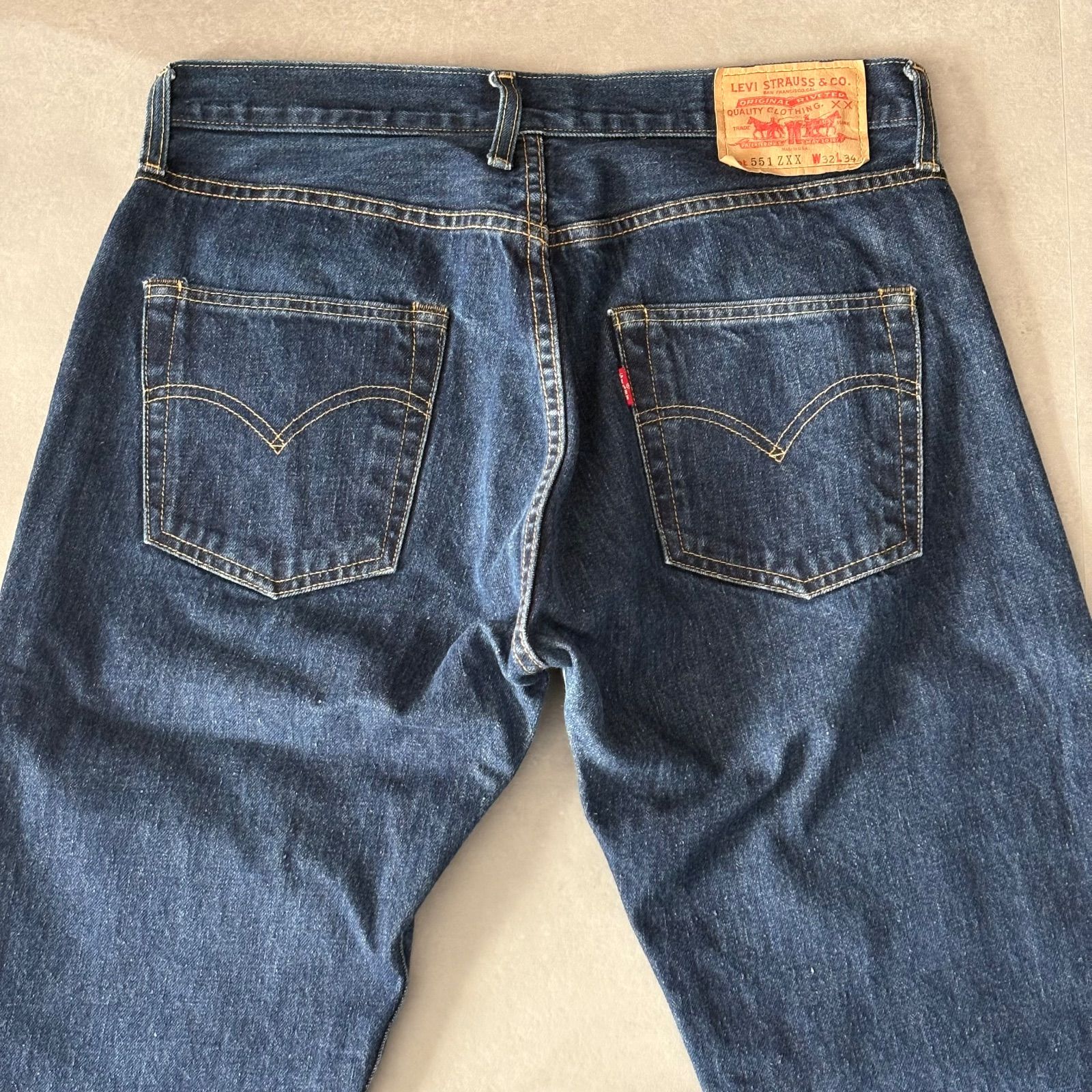 リーバイス LVC 551ZXX セルビッチデニム ジーンズ Gパン 赤耳 42TALON