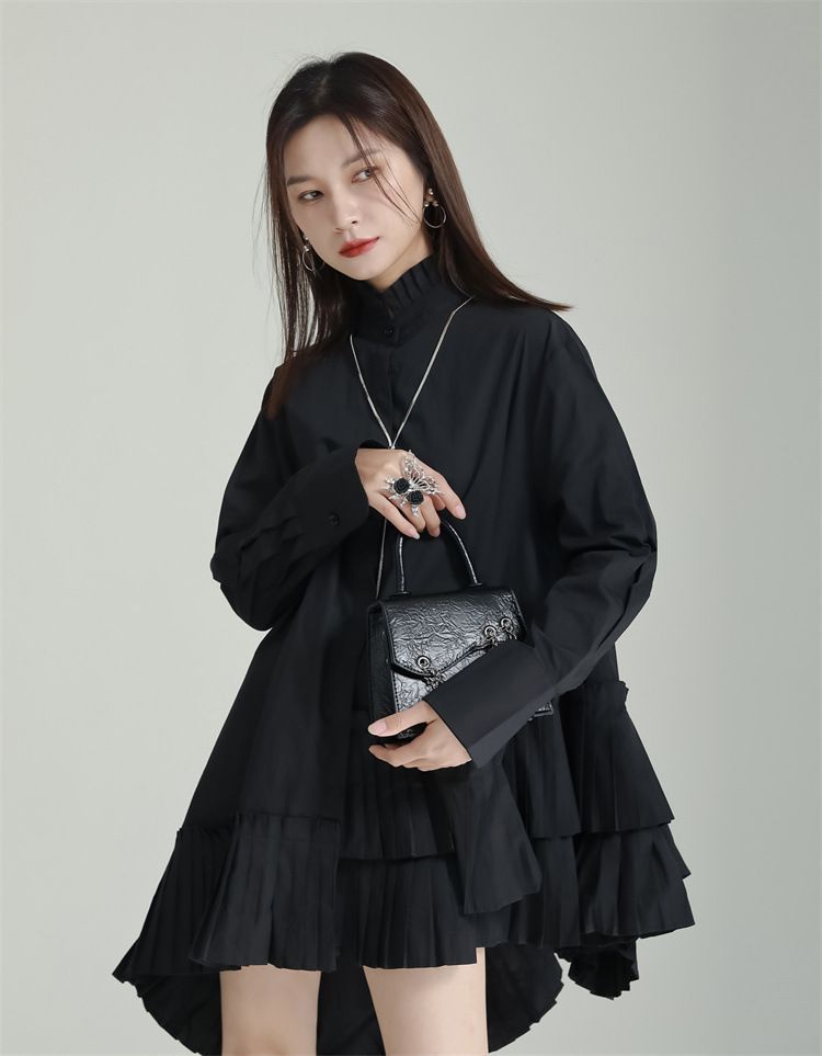 アシンメトリー シャツ 未使用 レディース シャツワンピース 上品