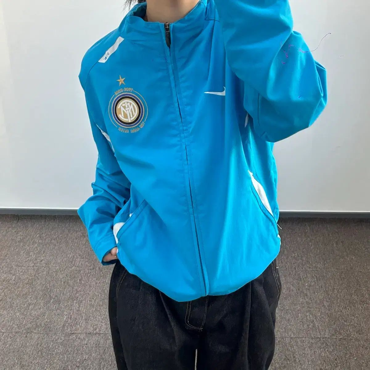 NIKE ナイキ インテル ミラン 100周年 ブルー ジャージ - メルカリ