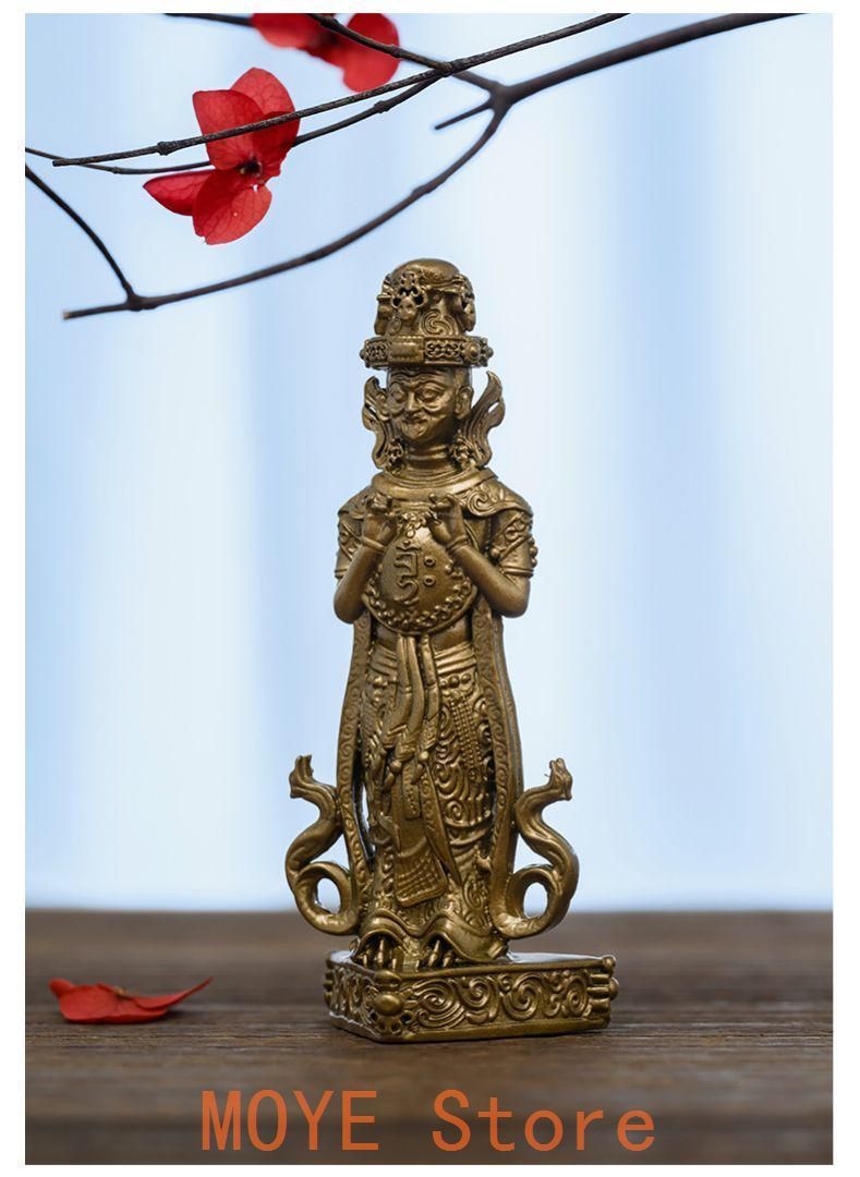 仏教美術 ザキラム仏像 禅意茶台 文机 鎮宅 辟邪 開運 風水 招財 置物