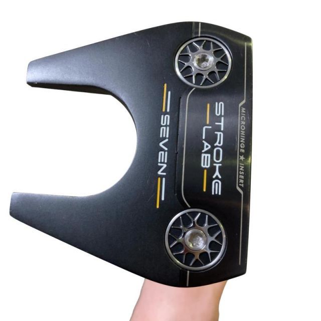 値下げオデッセイ ストロークラボ BLACK中古！純正ベットカバー！33インチ！ オデッセイ ストロークラボ BLACK中古！純正ベットカバー！33インチ