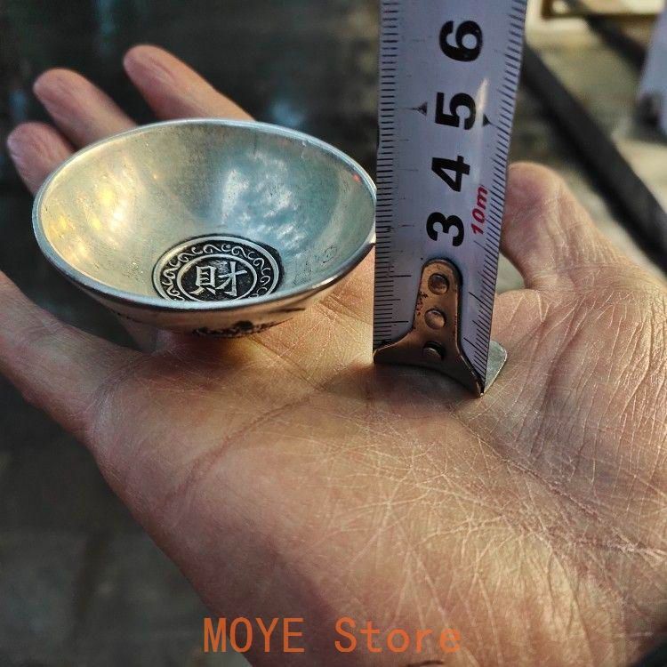 銅 細工 四神獣 招財進宝小碗 茶碗 茶道具 工芸品 美術品 置物 - メルカリ