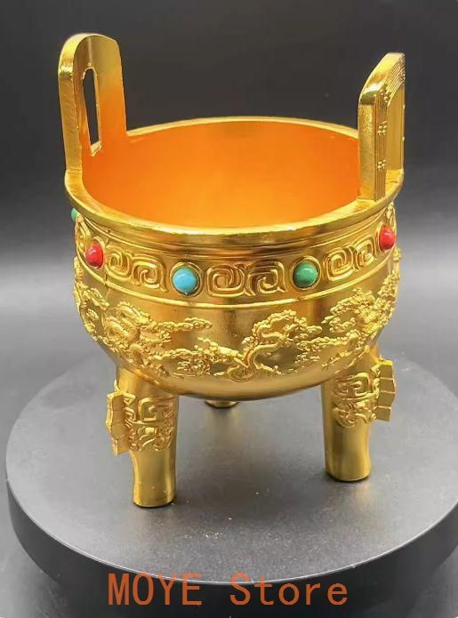 銅製 仏鼎 方鼎香炉 装飾品 工芸品 置物 銅製 仏鼎 方鼎香炉 装飾品 工芸品 置物 【公式通販】