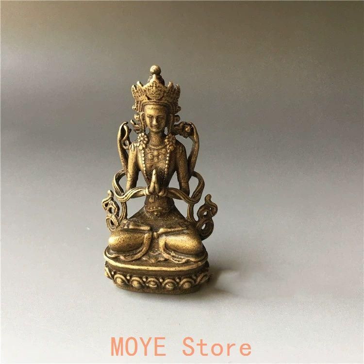 仏教美術 仏像 四臂仏 小仏像 銅製 銅器 - メルカリ