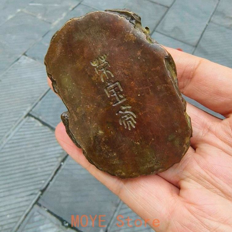 文房四宝 書道竜形硯台 文鎮 筆洗 書斎置物 銅製品 工芸品 美術品 置物