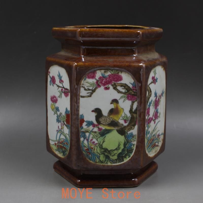 陶器 中国清時代香筒筆筒工芸品 陶器 中国清時代香筒筆筒工芸品 陶器 中国清時代香筒筆筒