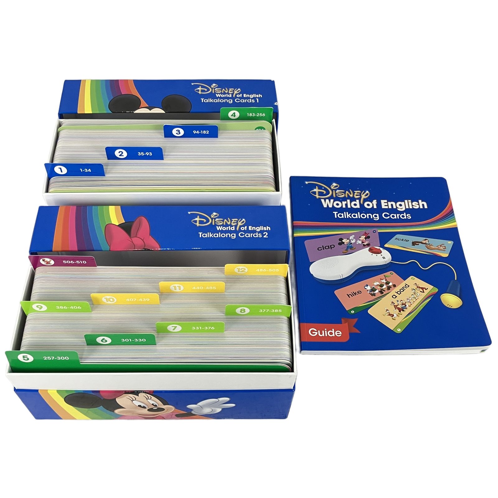 DWE　カード　販売　１枚〜OK! DWE トークアロング Q&Aカード セット 2020年頃 ディズニー ワールド