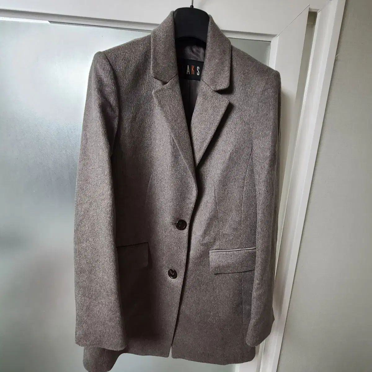 DAKS レディース カシミア100 ウール 購入 ジャケットコート ブラウン