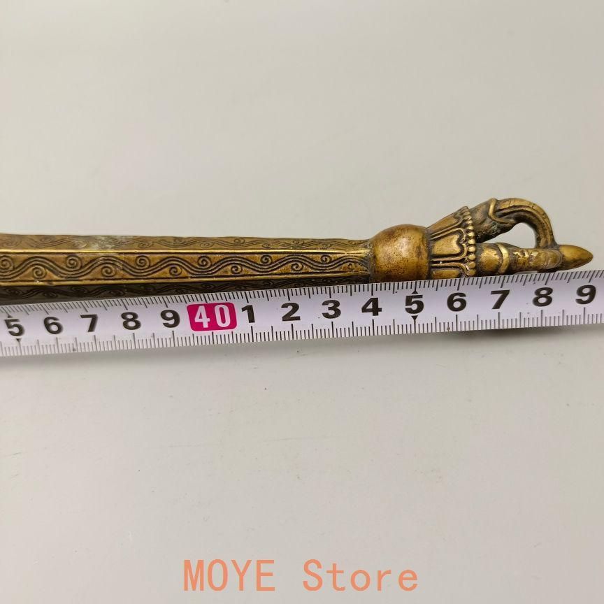 銅器 密宗伝蔵 五股金剛杵 法器 降魔仗神鞭 武器 兵器 銅鞭 工芸品