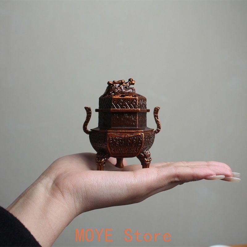 銅器 竜擡頭香炉 茶道具 香道具 装飾品 工芸品 置物 - メルカリ