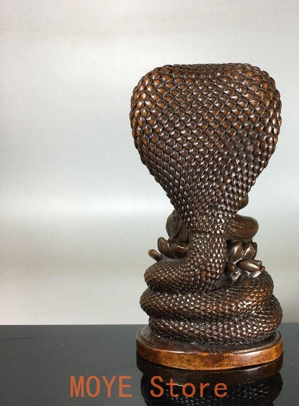 仏教美術 龍尊王 蛇王菩薩 銅像 開運 鎮宅 守護 風水 工芸品 置物