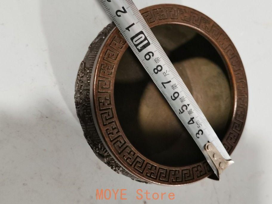 八宝吉祥聚宝盆 香炉 銅製品 装飾品 工芸品 美術品 置物 - メルカリ