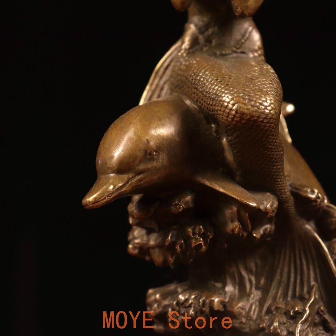 銅製 マーメイドリビング 書斎 装飾品 工芸品 置物 - メルカリ