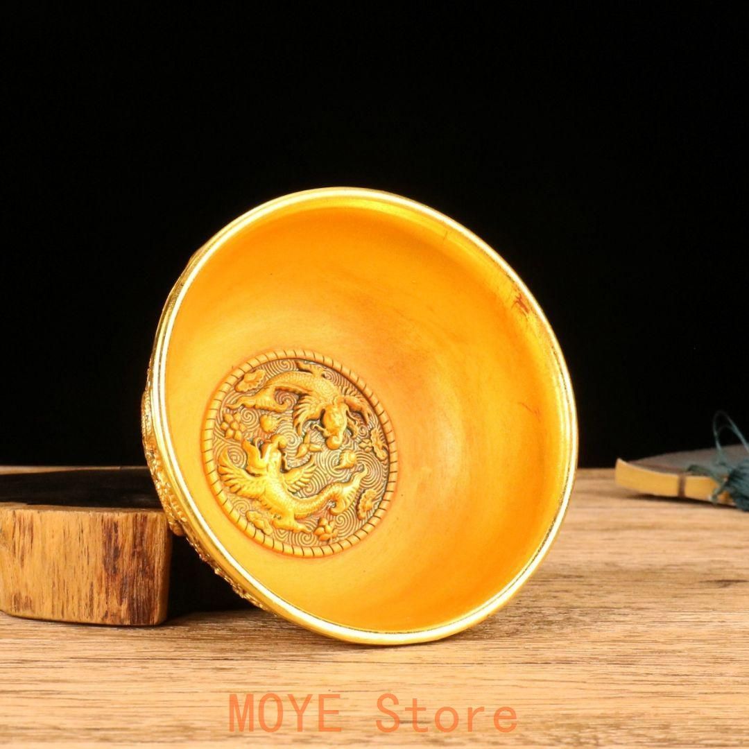 銅器 銅碗 龍鳳碗 リビング 玄関 書架 装飾品 工芸品 置物 銅器 銅碗 龍鳳碗 リビング 玄関 書架 装飾品 工芸品 置物 - メルカリ