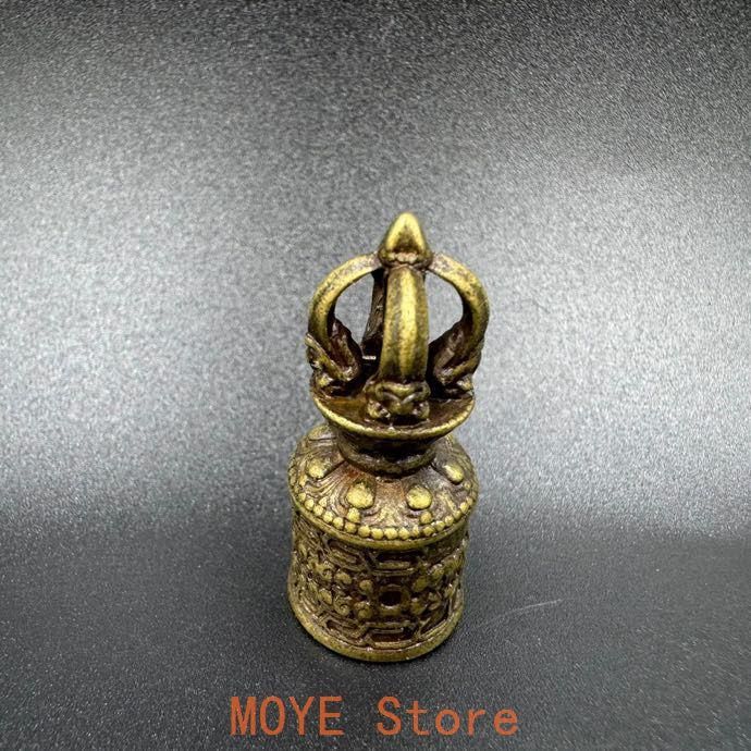 普巴五股金剛杵 密宗 法器 鉄仏 装飾品 工芸品 美術品 修縁堂】密教法具 金剛杵 真鍮製 九鈷杵 仏教法具 五