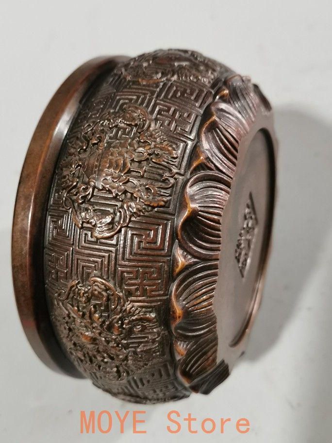 八宝吉祥聚宝盆 香炉 銅製品 装飾品 工芸品 美術品 置物 - メルカリ