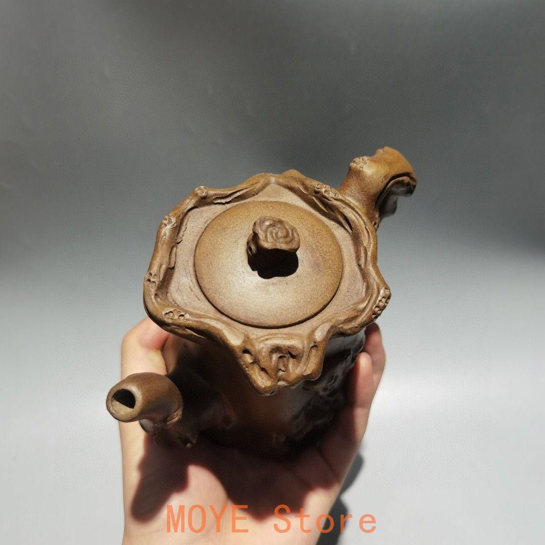 宜興 紫砂壷 ダルマ壺 煎茶道具 工芸品 美術品 置物 - メルカリ