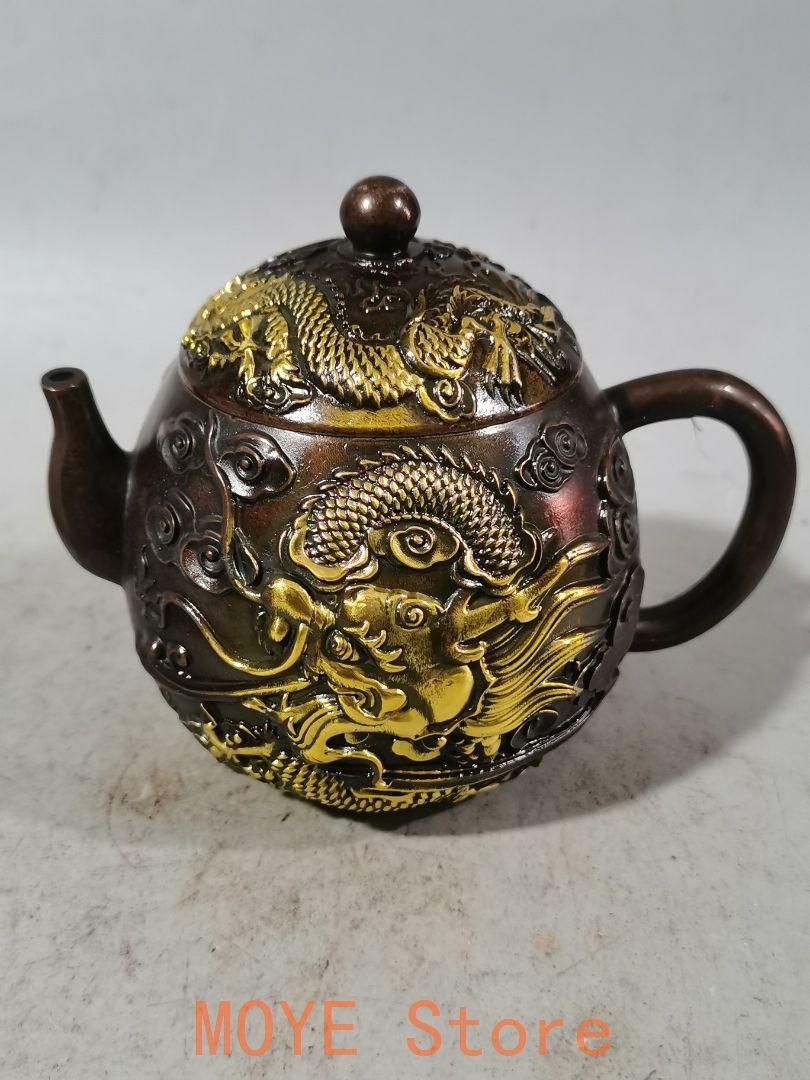 龍鳳徳利 急須 煎茶道具 工芸品 美術品 置物 - メルカリ