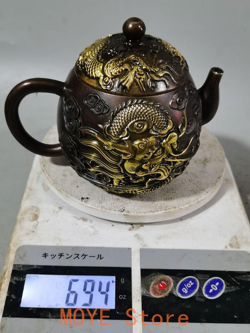 龍鳳徳利 急須 煎茶道具 工芸品 美術品 置物 - メルカリ