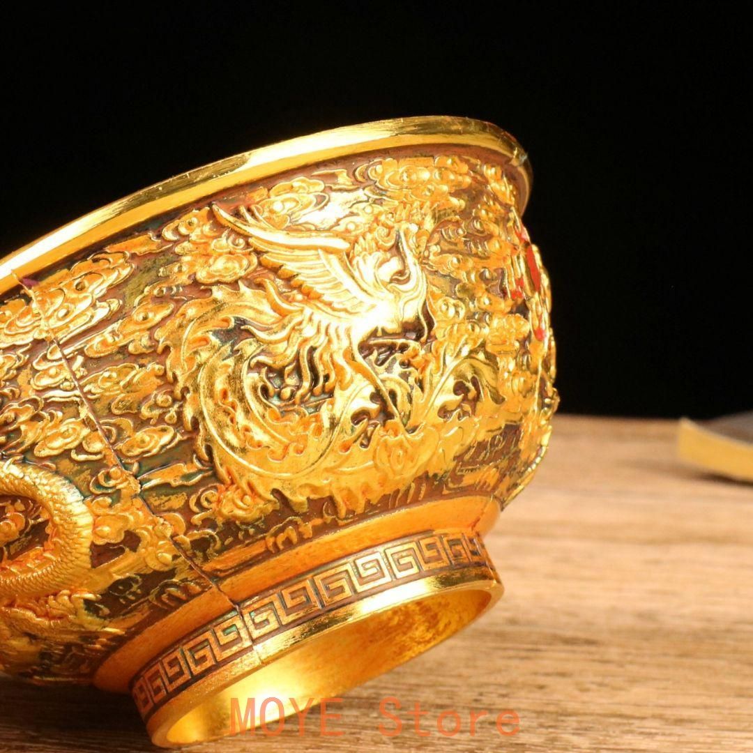 銅 細工 花開富貴碗 玄関 書架 装飾品 工芸品 置物 銅 細工 花開富貴碗 玄関 書架 装飾品 工芸品 置物 銅 細工 花開富貴碗