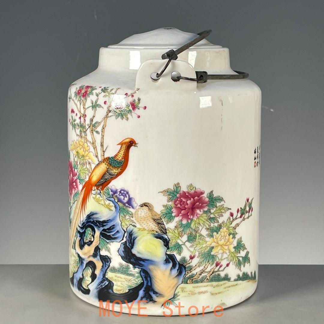 清康熙緑地粉彩麒麟紋方茶壺 茶道具景徳鎮 陶磁器 装飾品 現代工芸品美術品 置物 清康熙緑地粉彩麒麟紋方茶壺 茶道具景徳鎮 陶磁器 装飾品 現代工芸品