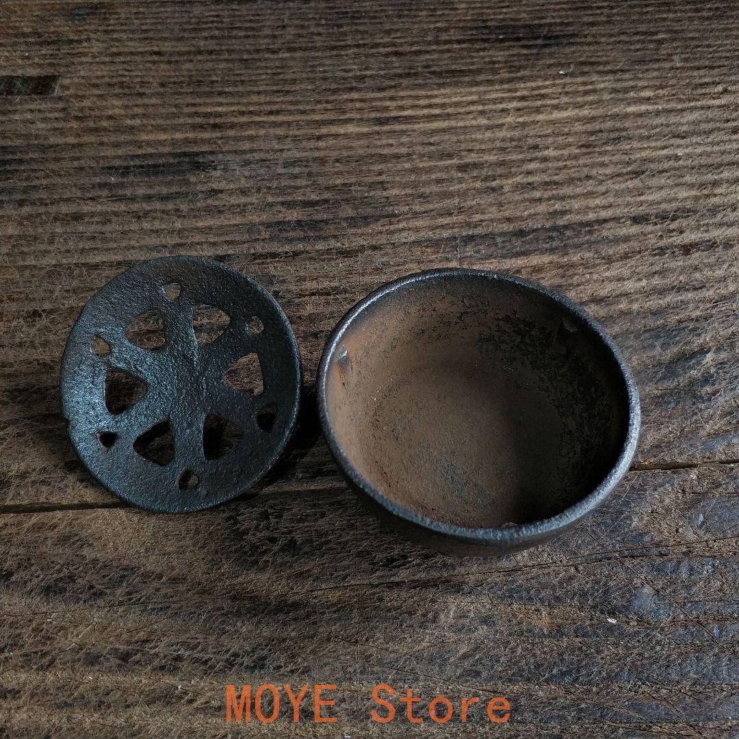 鉄 細工 鉄器 香炉 香道具 工芸品文房置物・案頭 置物 - メルカリ