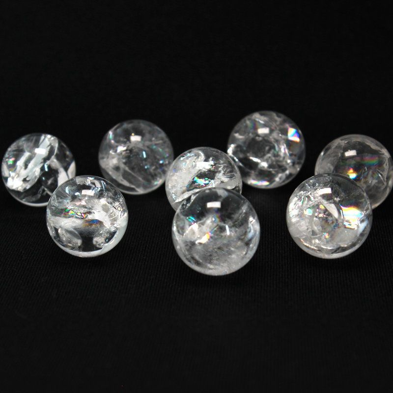 水晶スフィア⭐️虹ギラギラ⭐️クリスタル⭐️天然石⭐️浄化をお求めの方にオススメ⭐️ 風水 鬼門浄化 運気アップ【虹の光が幸運に導く】アイリスクォーツ