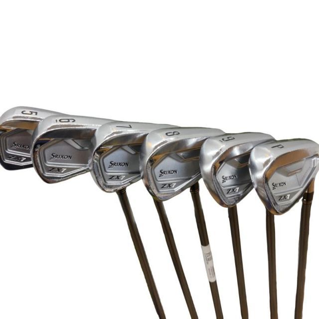 中古】 ダンロップ SRIXON ZX7 Mk II 6S アイアンセット IR リシャフト