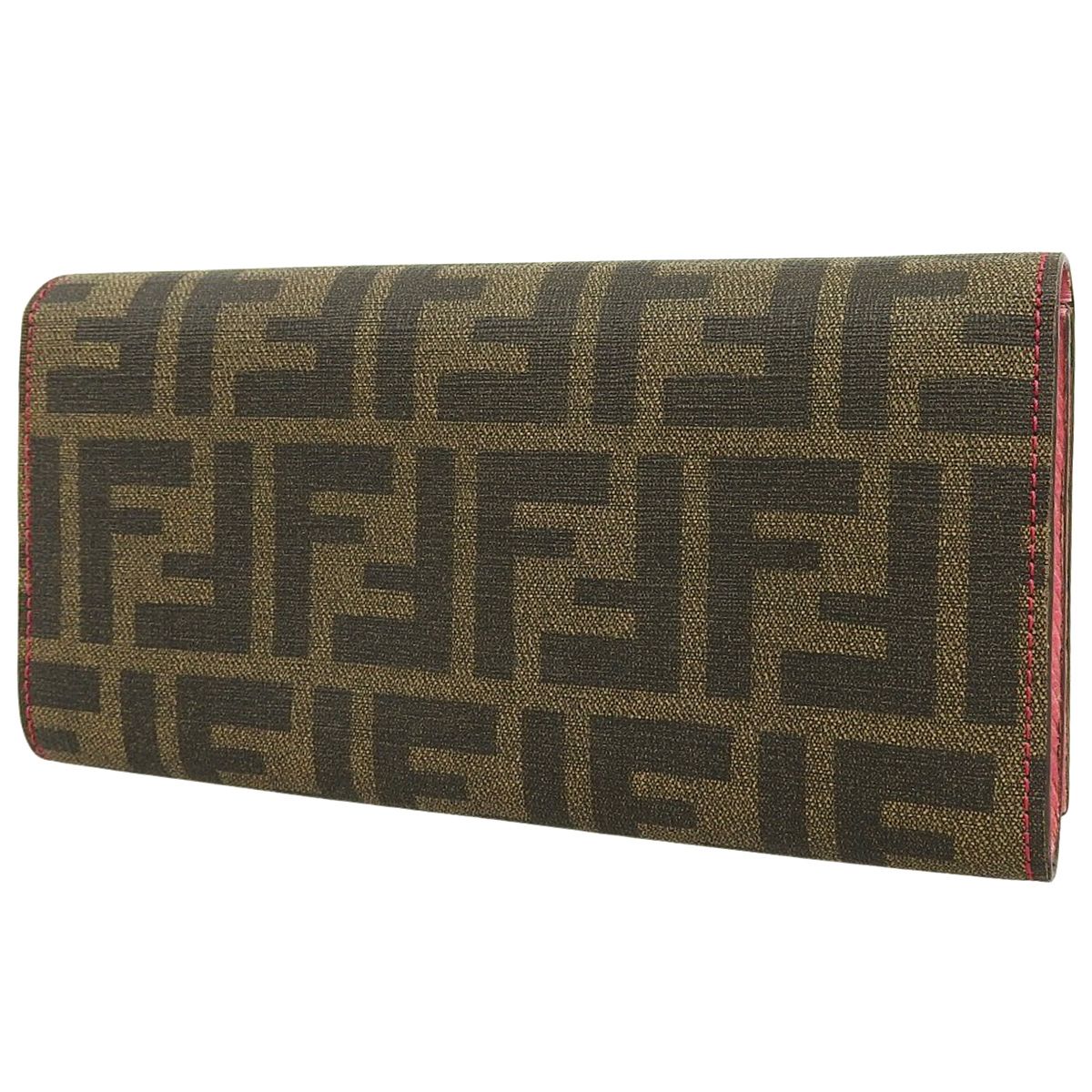 FENDI(フェンディ) ズッカ 二つ折り 長財布 ロングウォレット 2つ折り