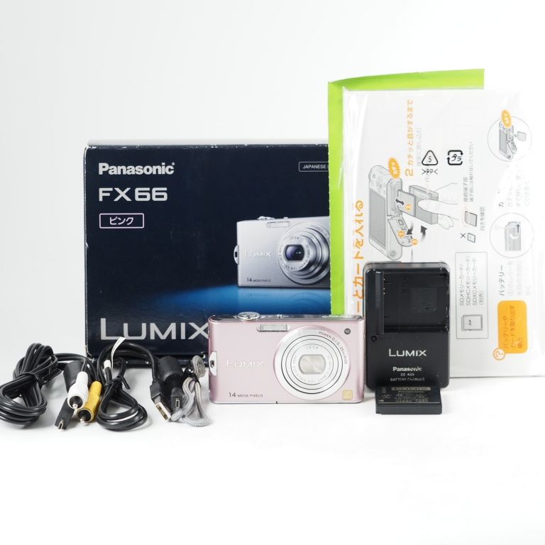 Panasonic LUMIX FX66 スイートピンク DMC-FX66-P パナソニック