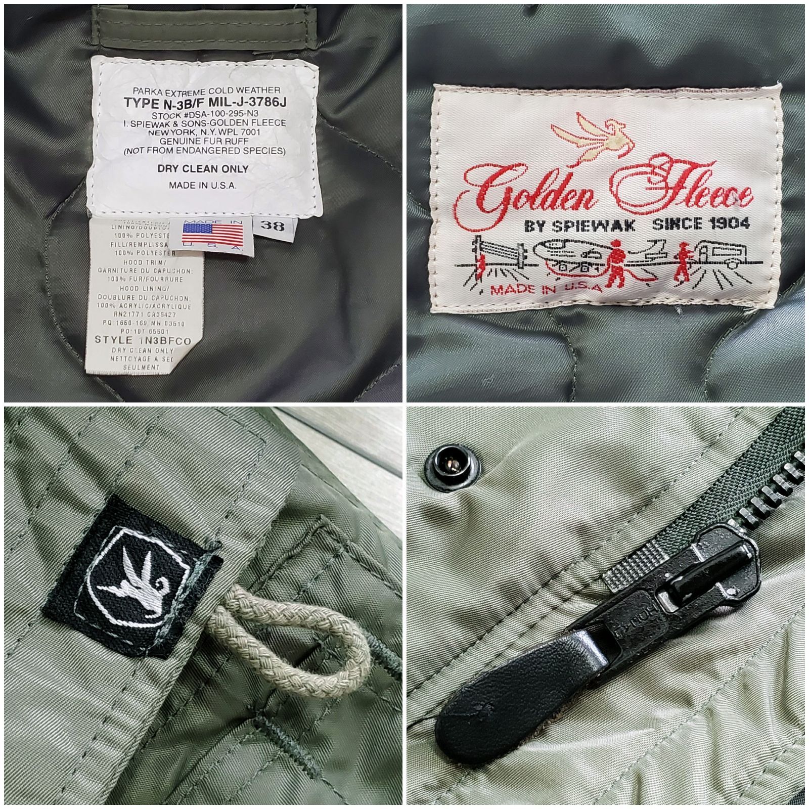 Golden Fleece by SPIEWAK スピワック□美品 2010s USA製 1N3BFCO 