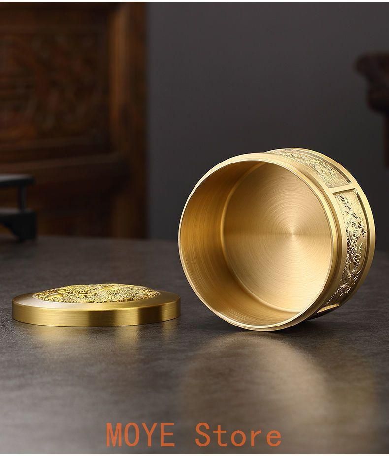 銅 細工 レリーフ竜紋茶壺 茶道具 香道具 工芸品 置物 銅 細工 レリーフ竜紋茶壺 茶道具 香道具 工芸品 置物 - メルカリ